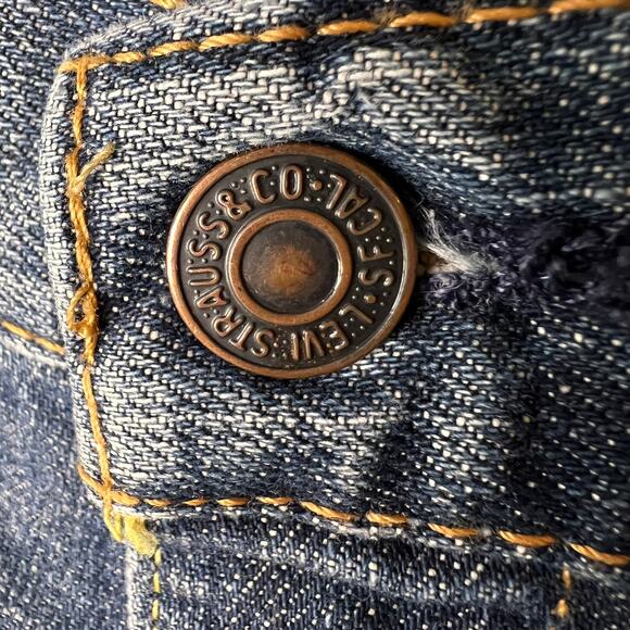 Levis Jeans Mens Size 42 X 30 Relaxed 559 Straight Leg 100% Cotton Denim - Picture 7 of 16